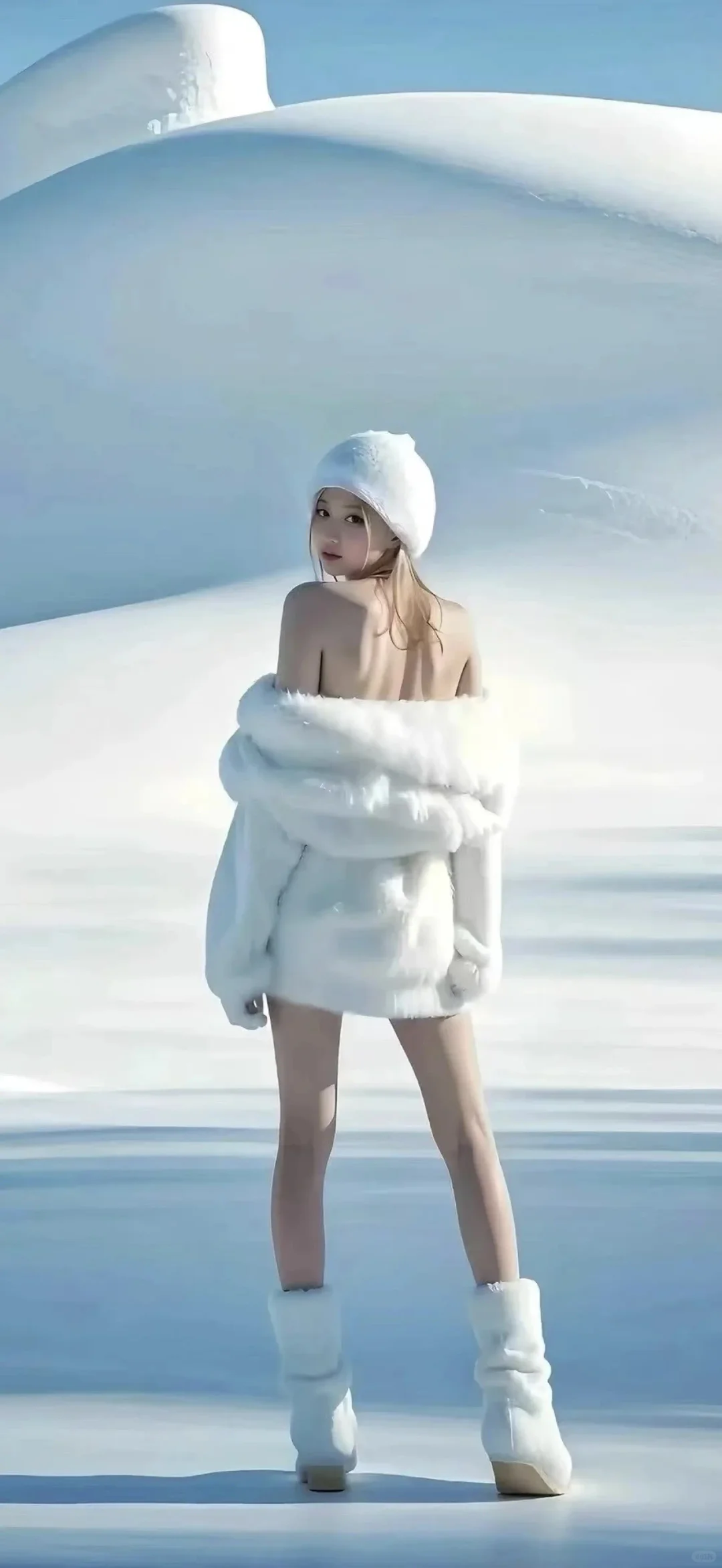 手机壁纸｜暗黑美女