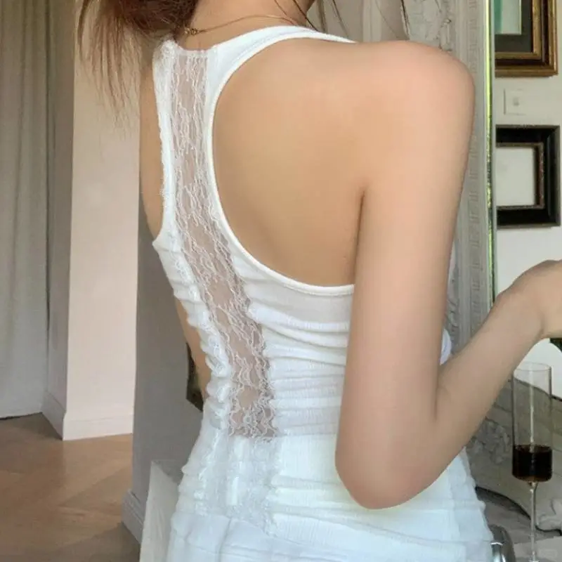 夏日必备💖纯欲蕾丝小吊带