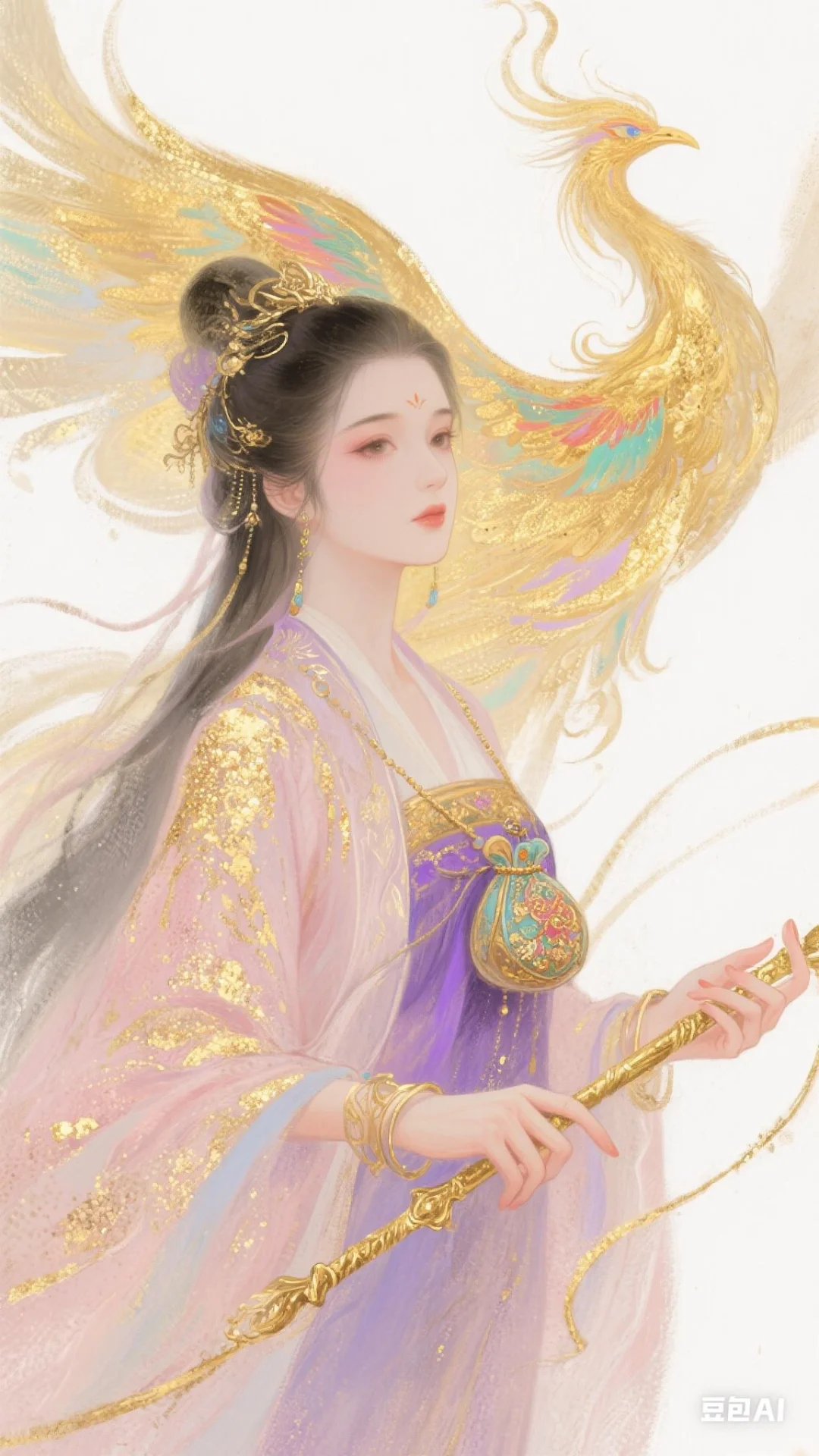 AI制图 ｜无双神女姬谭音7种打开方式