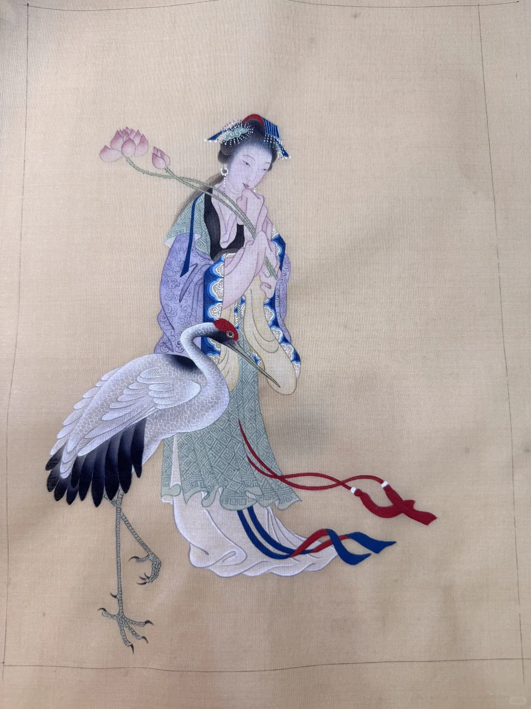 《女仙图》 临摹