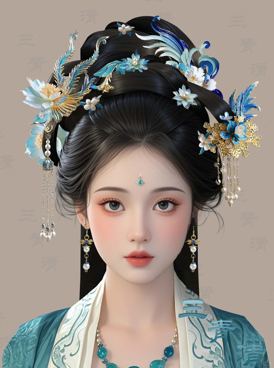 创意妆造—祥云