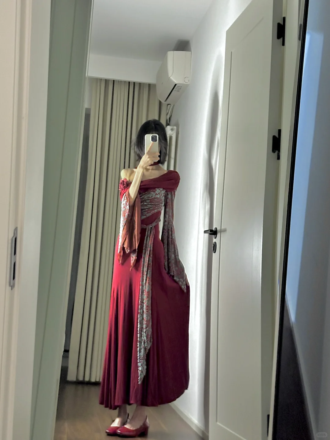 170/90｜livephoto 妈妈的 红裙
