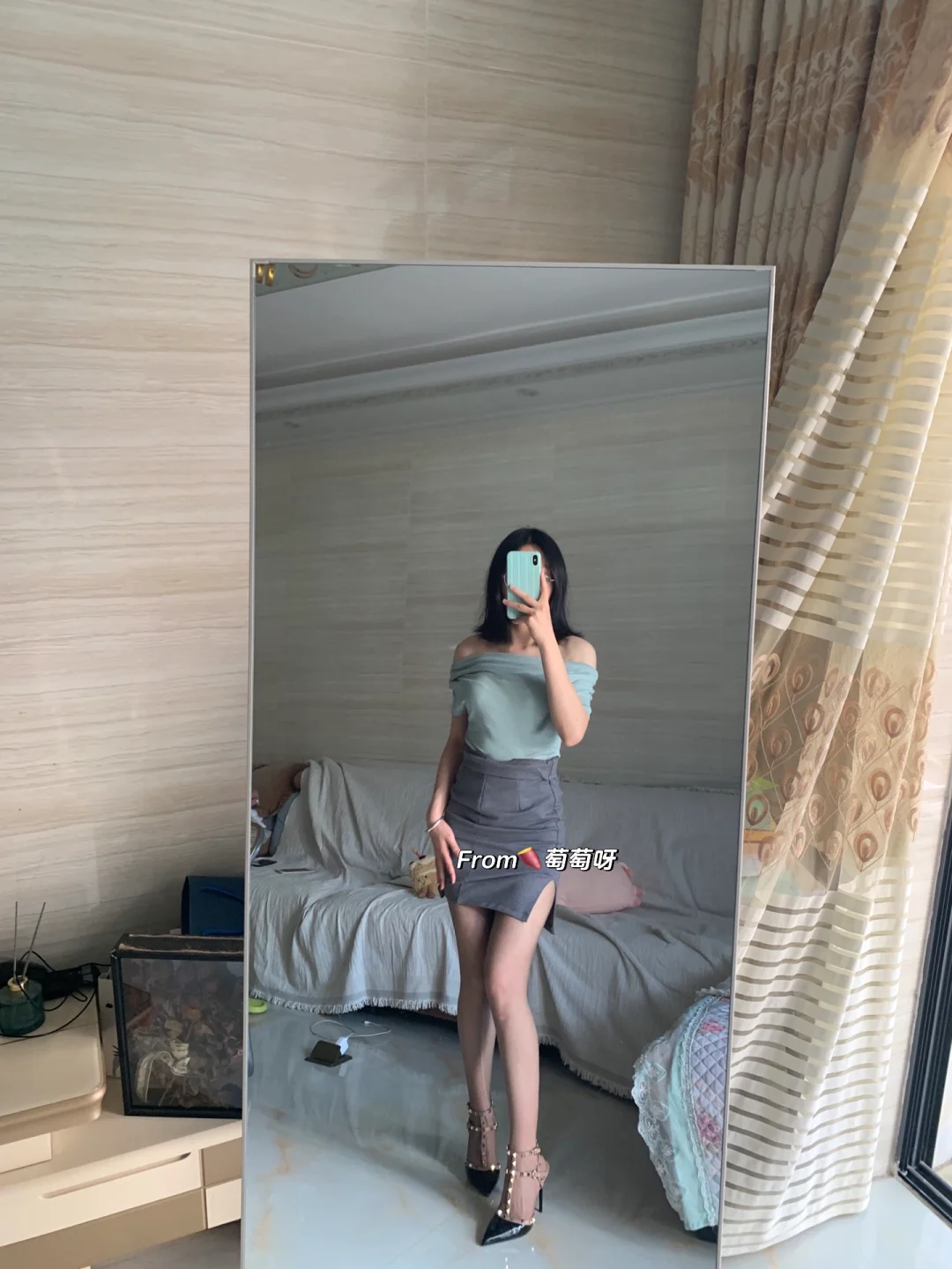 左滑帮我穿上OL致命包臀裙❗️❗️