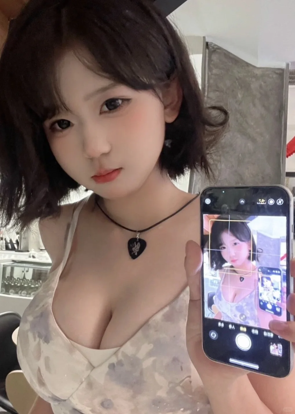 我的项链好看吗