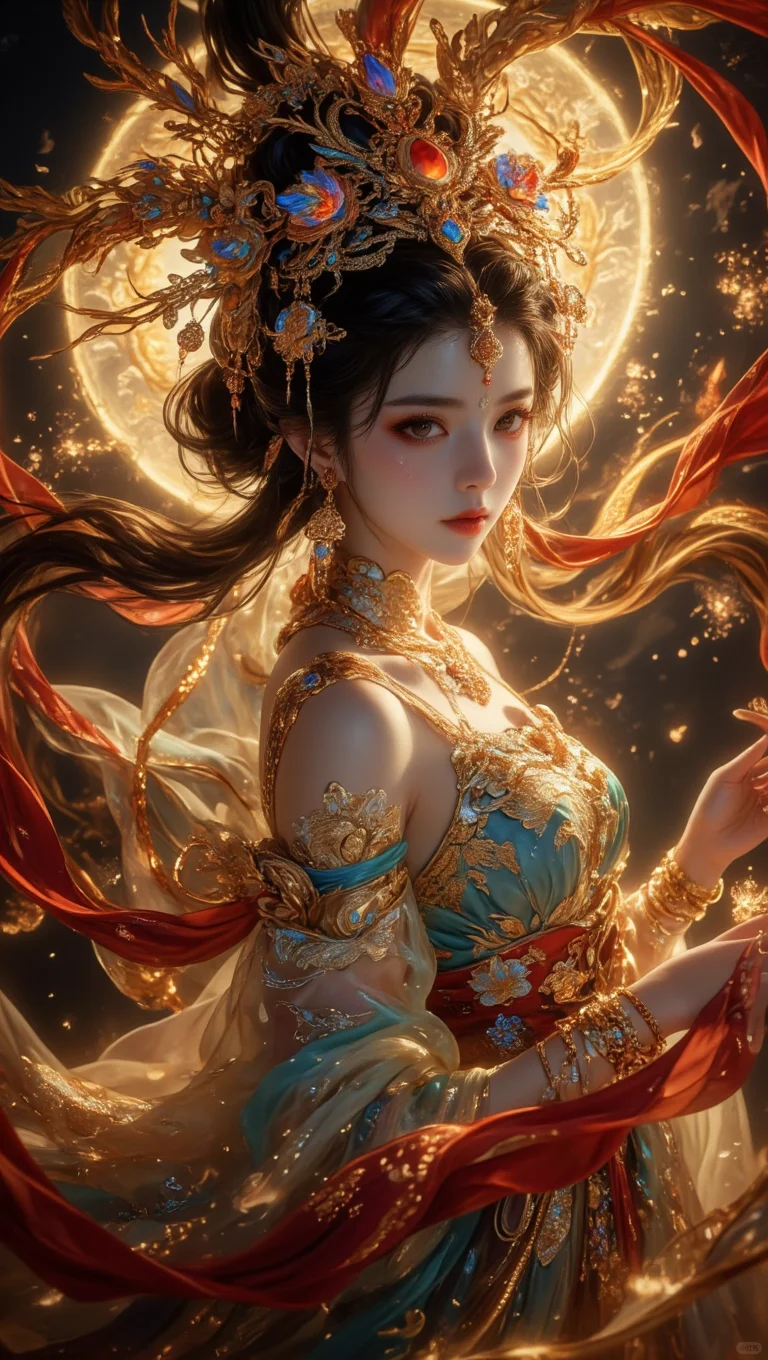 绝美敦煌美女