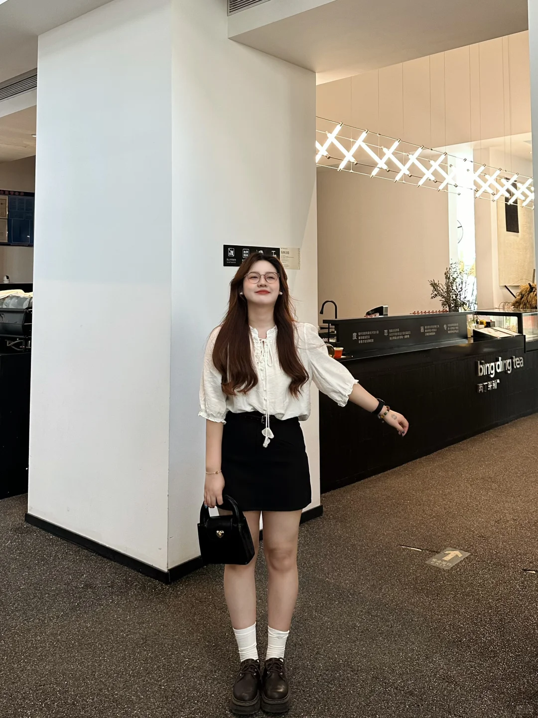 微胖穿搭|🥂啊啊简单气质好喜欢！韩系显瘦～