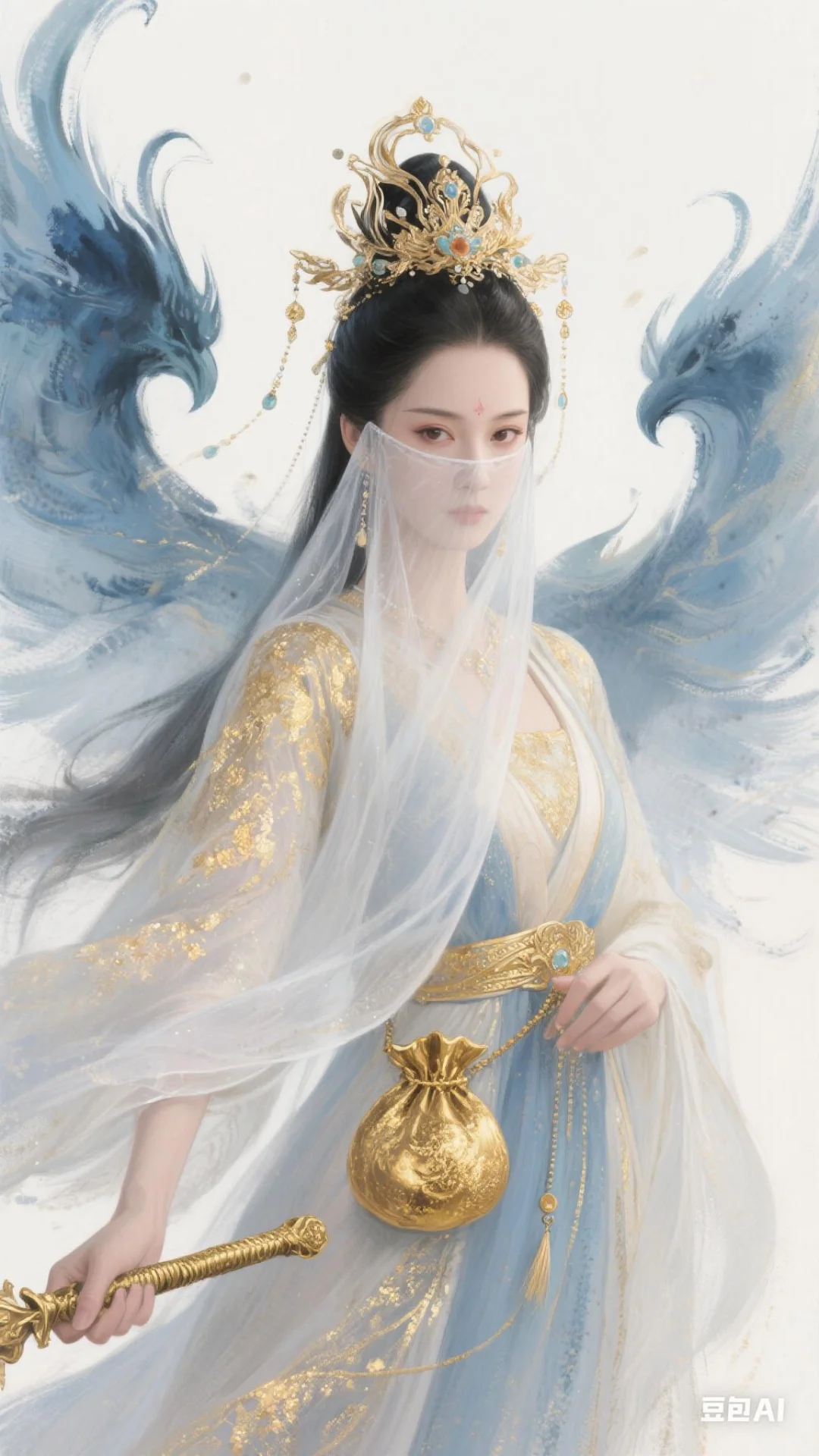 AI制图 ｜无双神女姬谭音7种打开方式