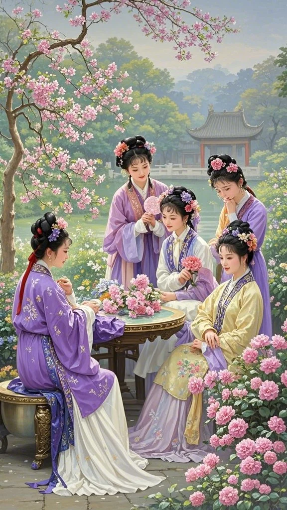 古装美女#紫衣仙女#气质美女#图文欣赏