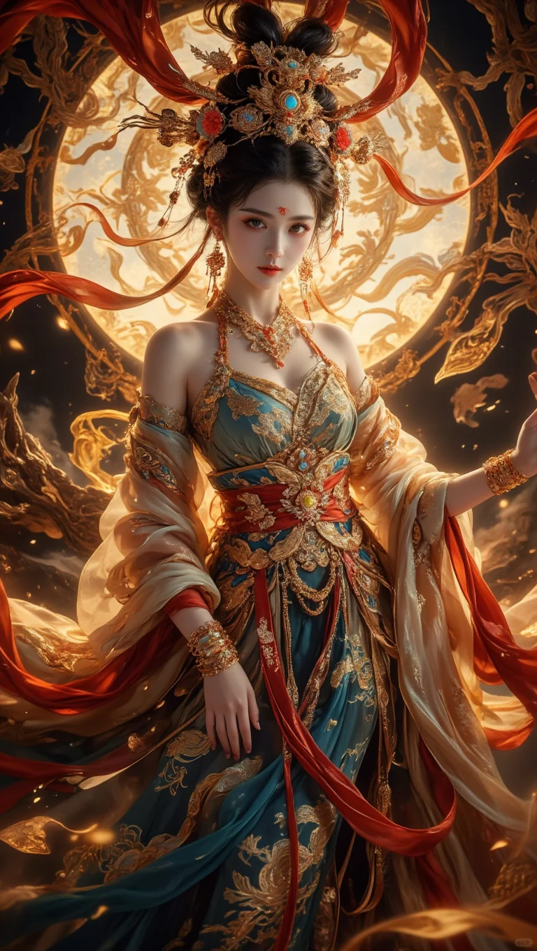 绝美敦煌美女