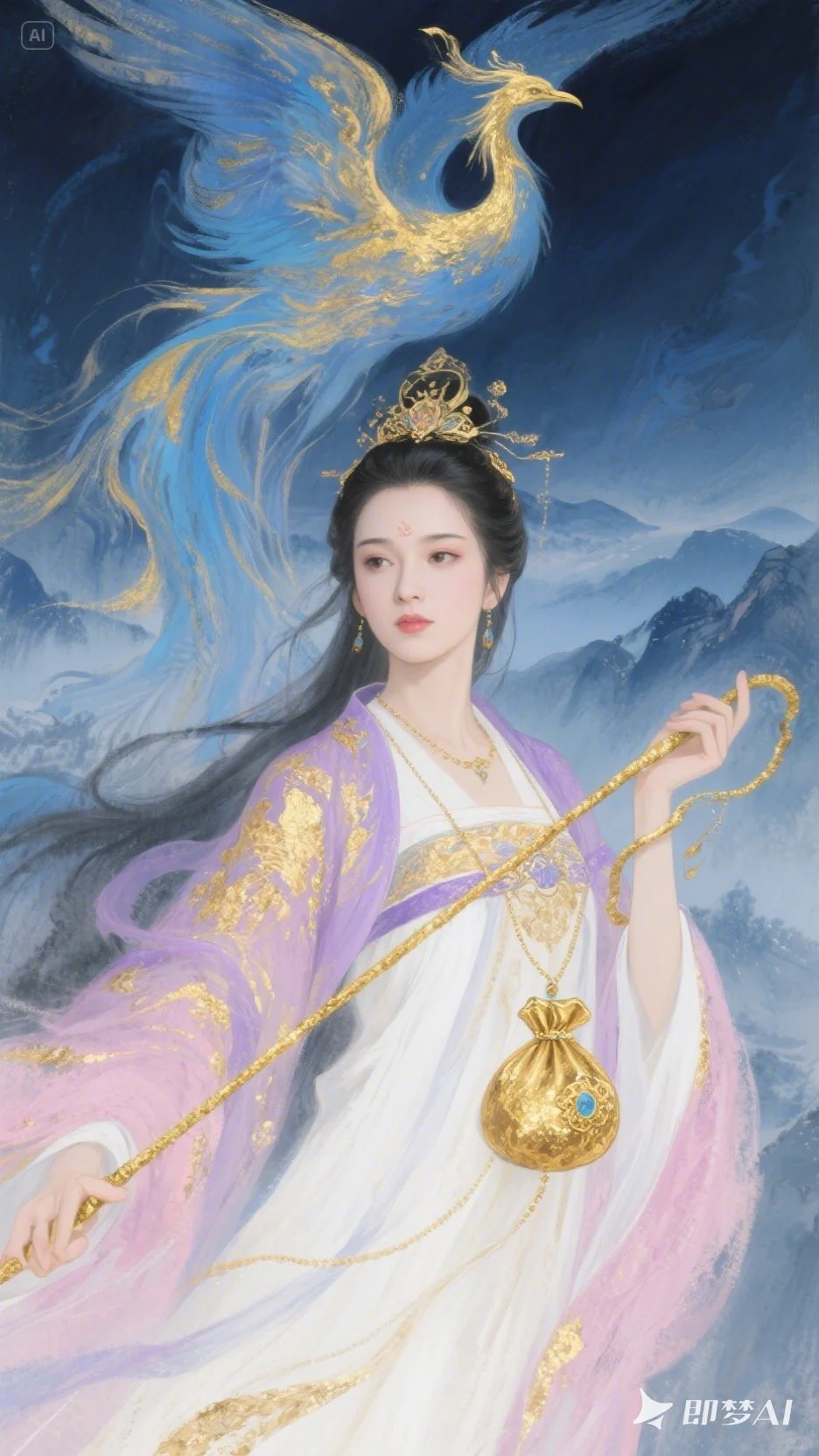 AI制图 ｜无双神女姬谭音7种打开方式