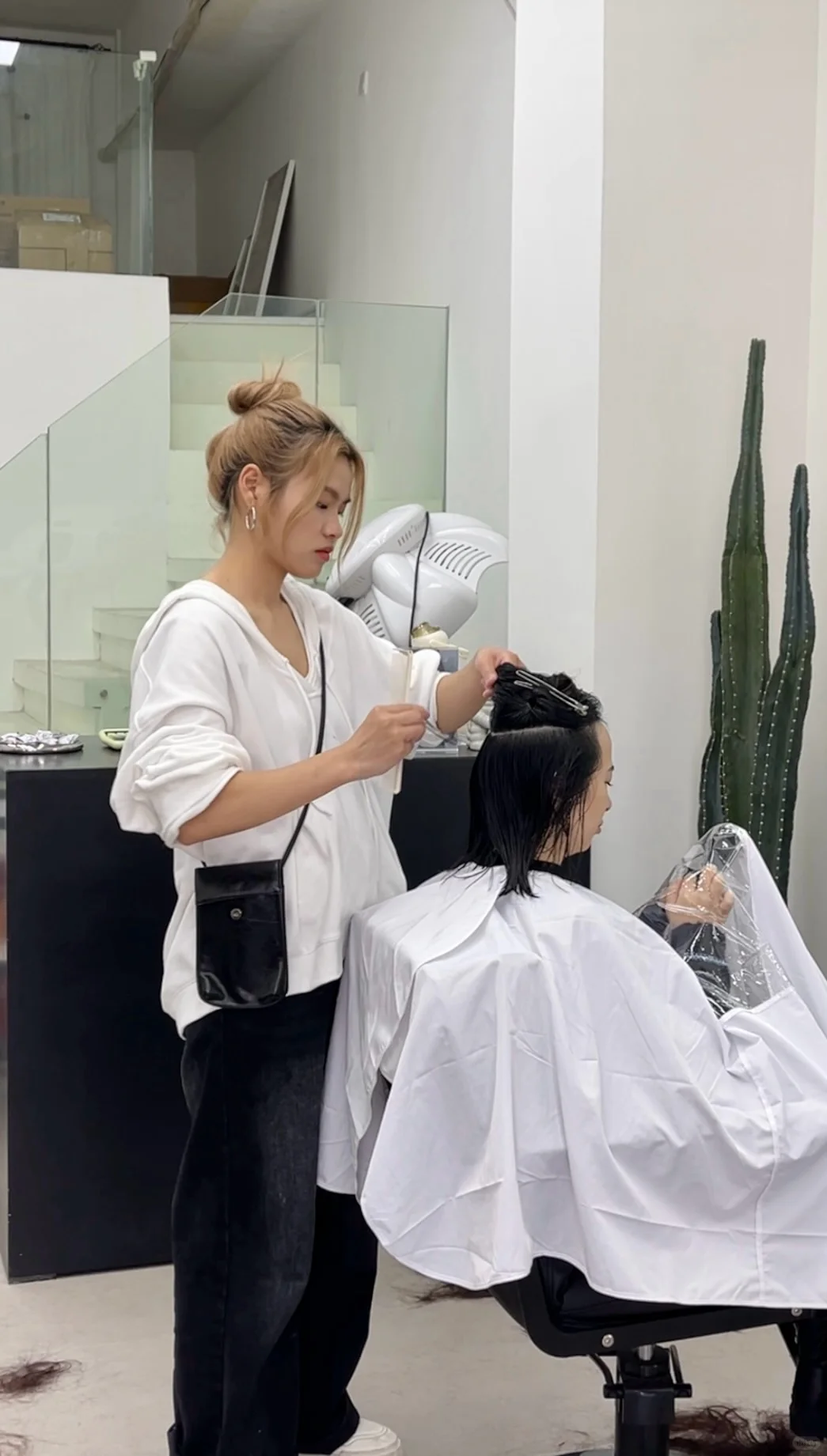 这家店的女发型师剪的也太好了吧 ❗️