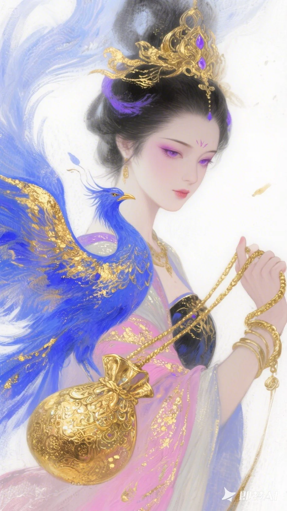 AI制图 ｜无双神女姬谭音7种打开方式