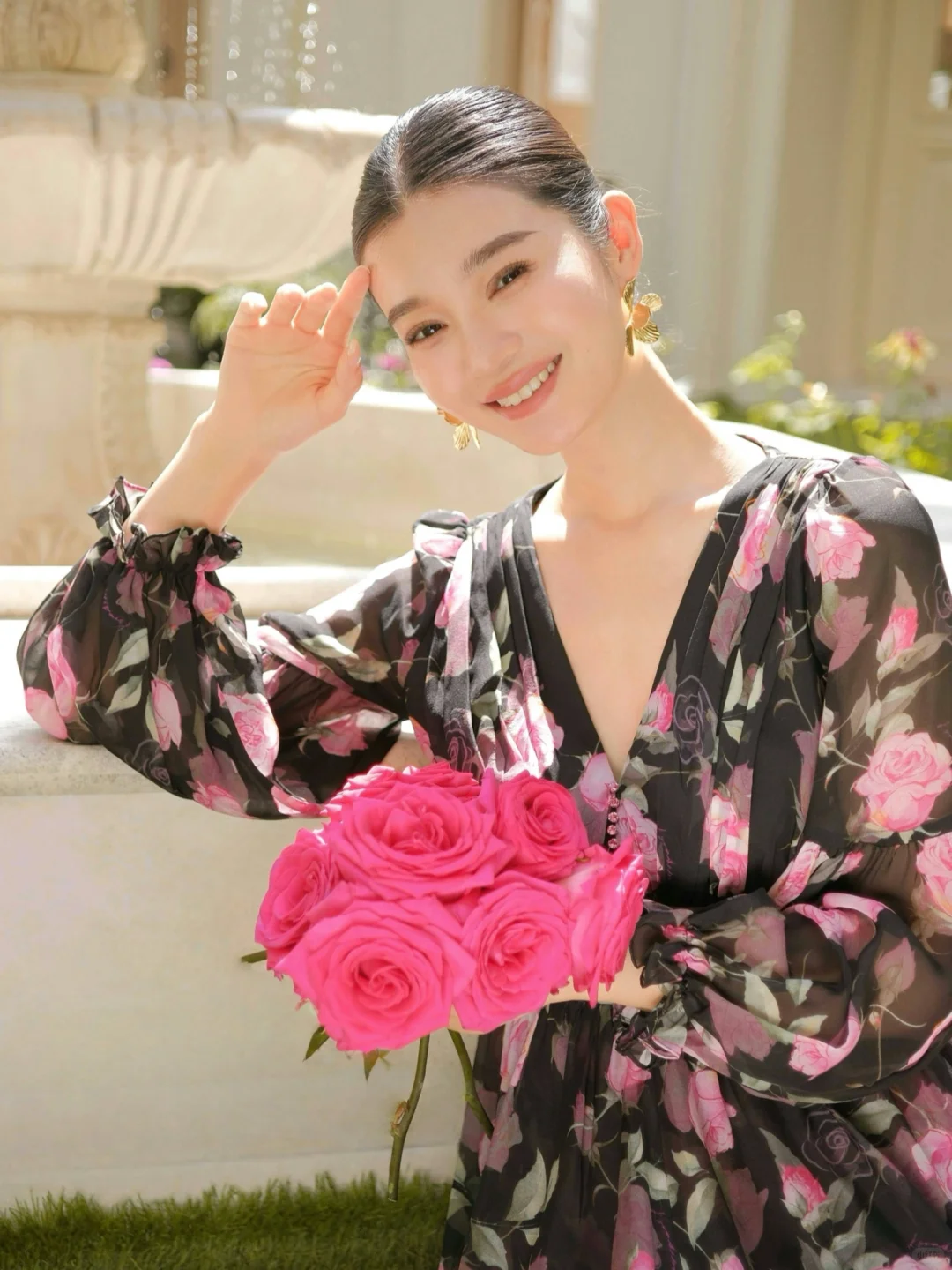 法式花园里的玫瑰诗篇