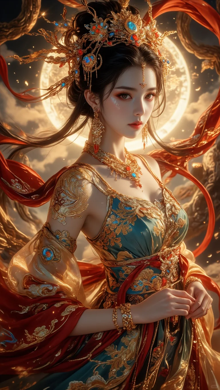 绝美敦煌美女