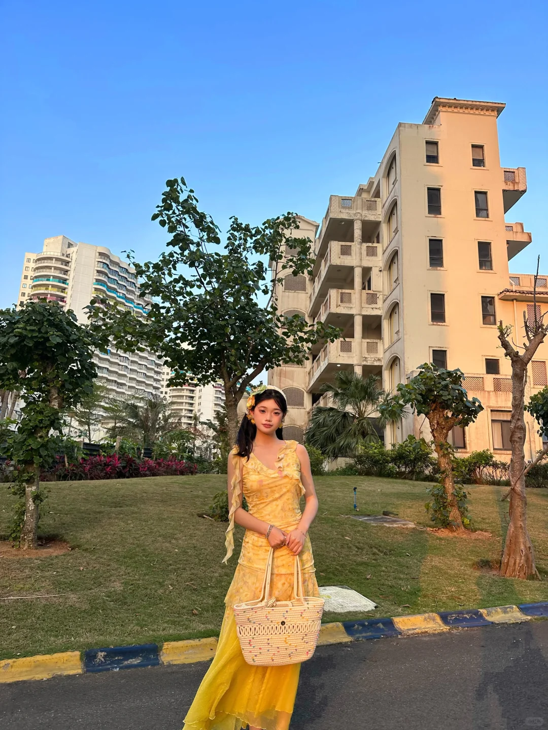 拼夕夕海边战裙：小黄篇