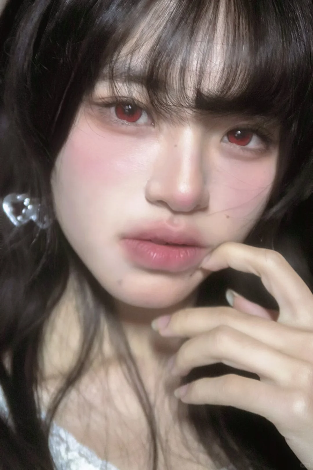 Omg！！微醺酒光红的独家娇媚感🥀🍷。。。