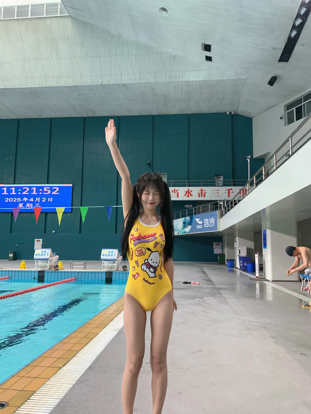 小屁孩又来学游泳啦‍♀️