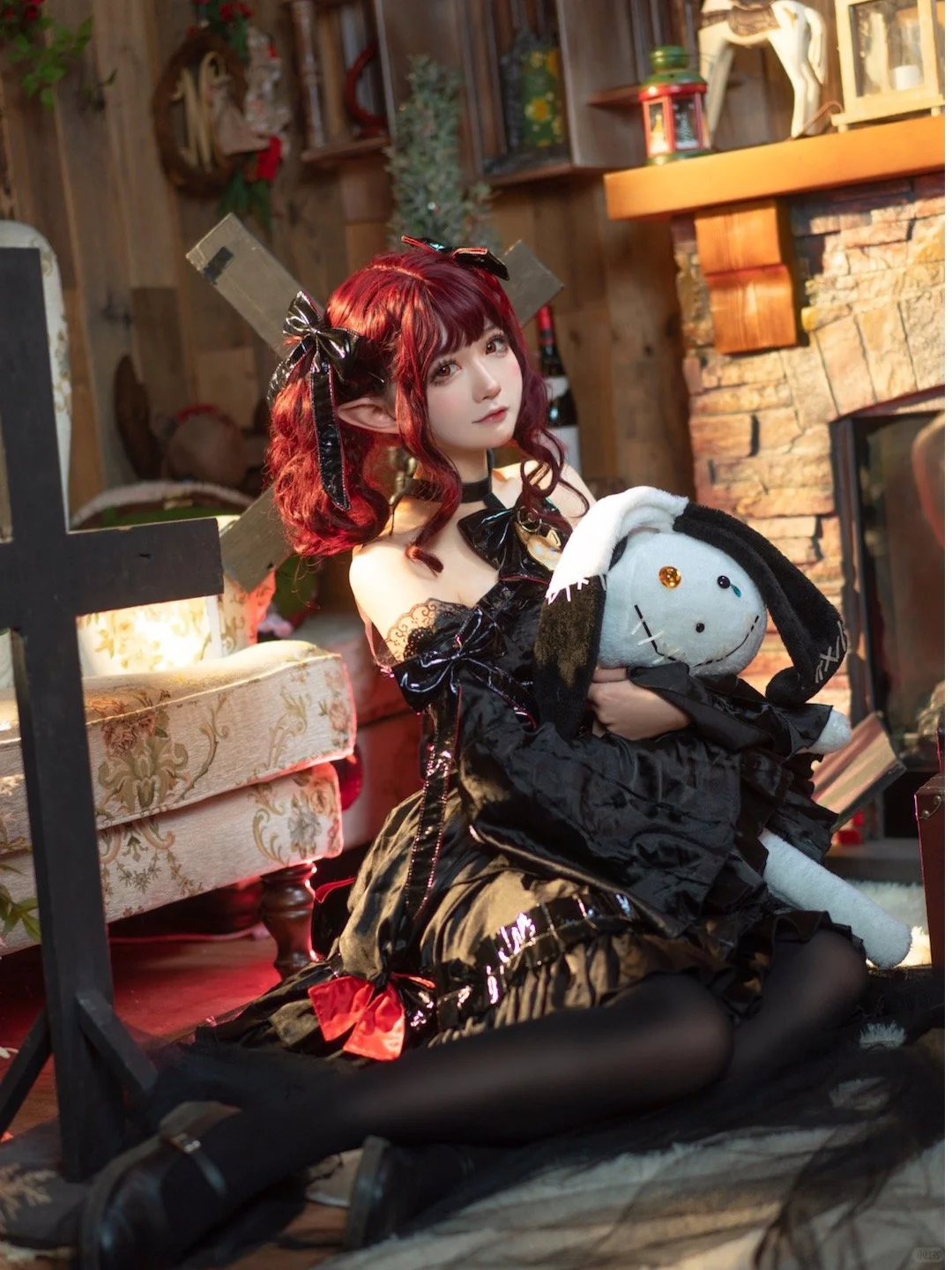 dnf奶萝 小魔女cos
