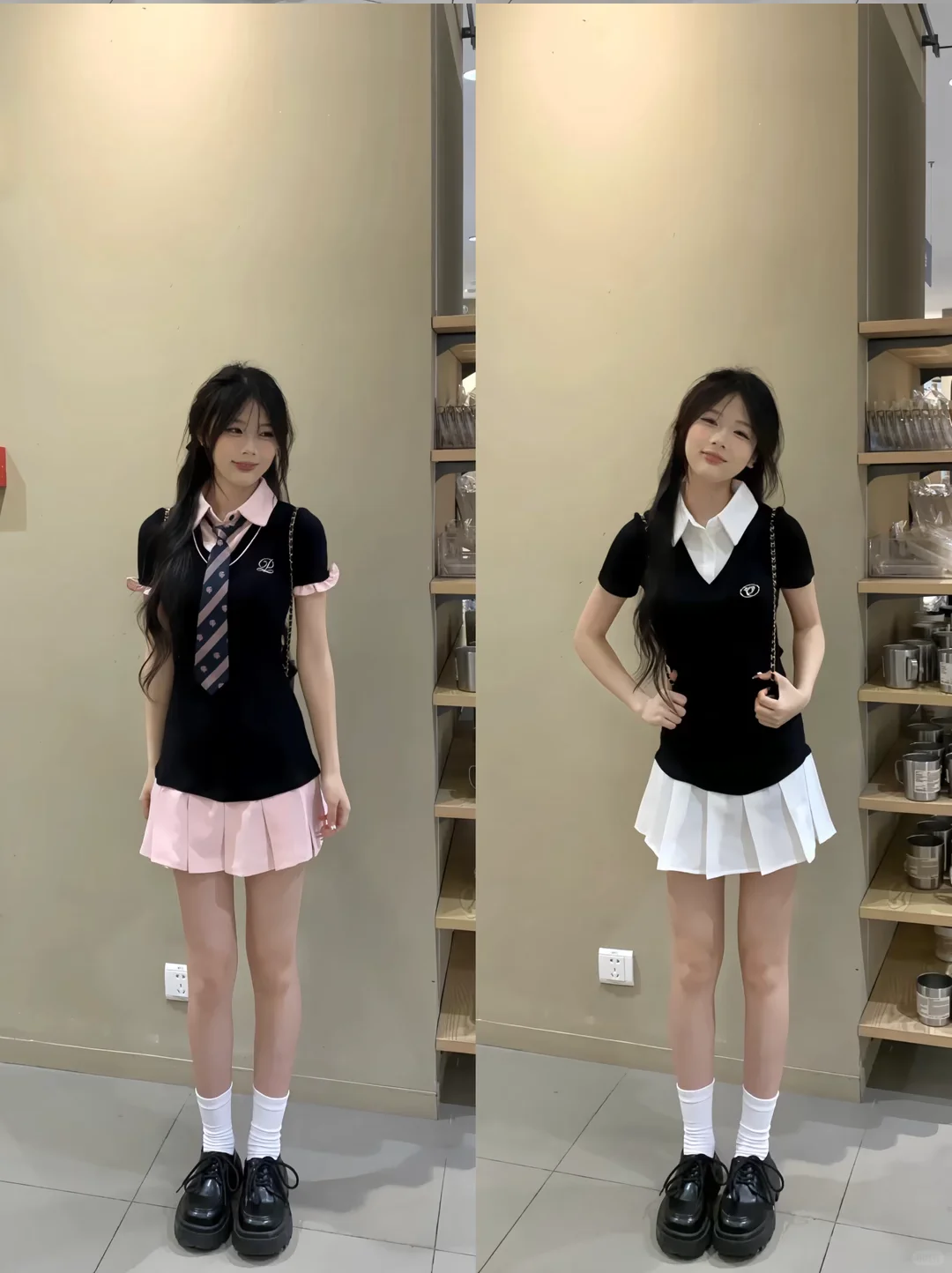 "甜度超标！🍬小个子女生夏季短裙穿搭公