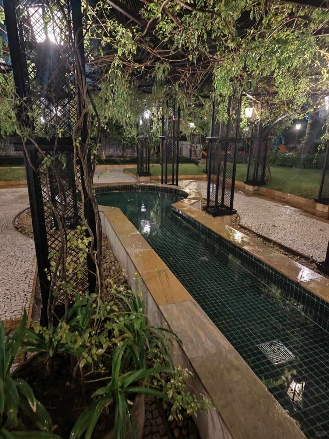 在雨中看一场城市的演出☔️韵光时雨