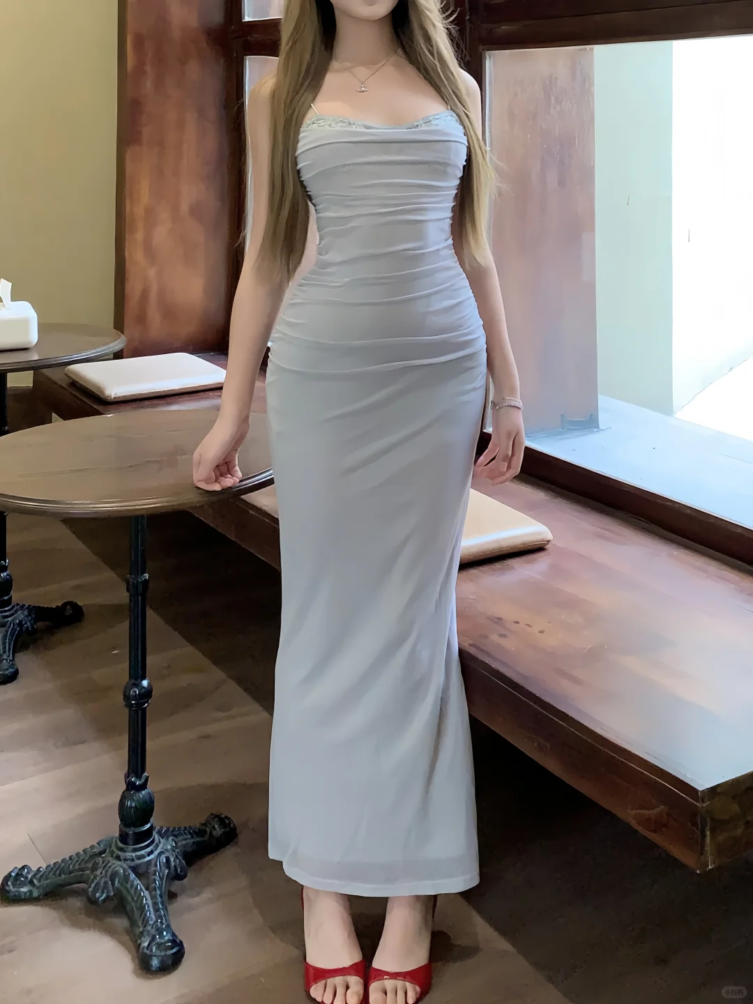 便宜衣服贵贵穿气质小妈感长裙分享～内附