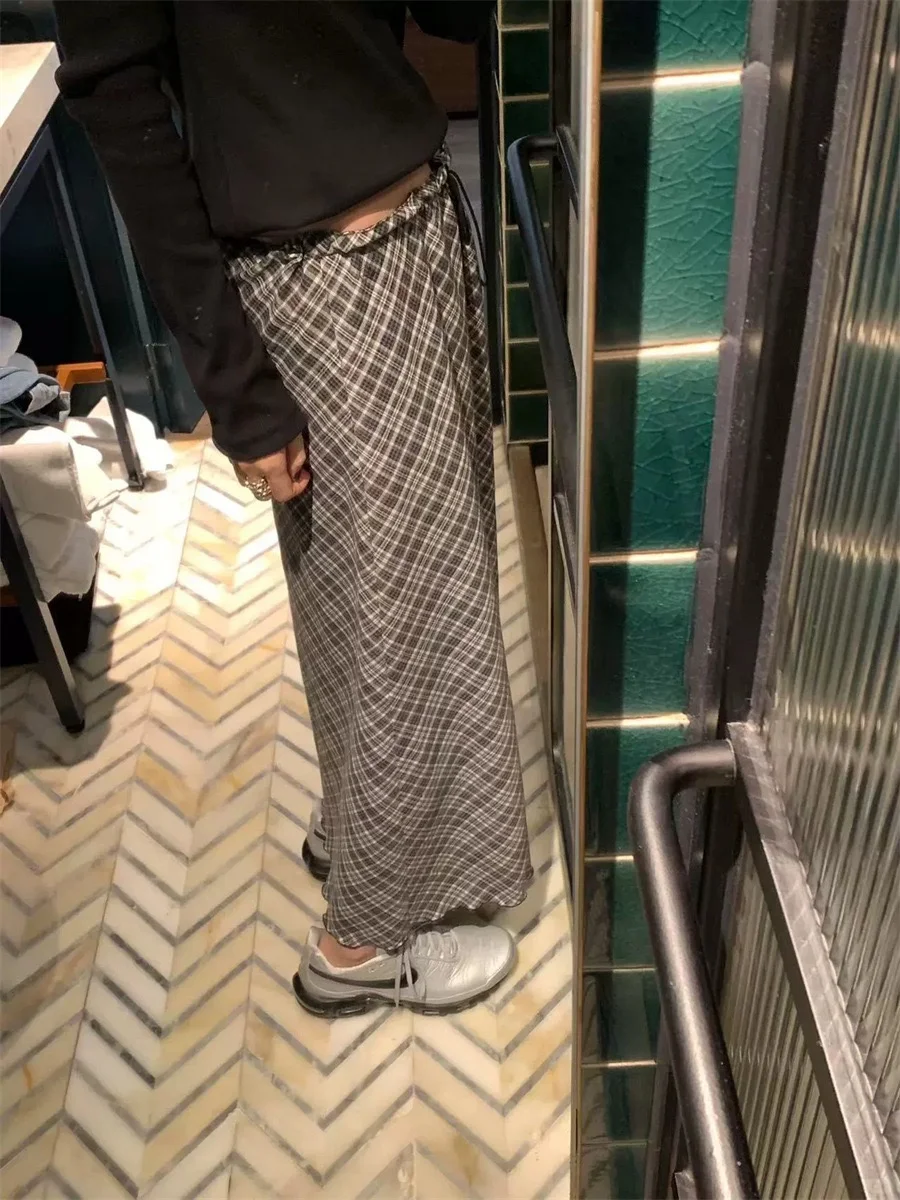 美式复古格纹裙真的好耐看