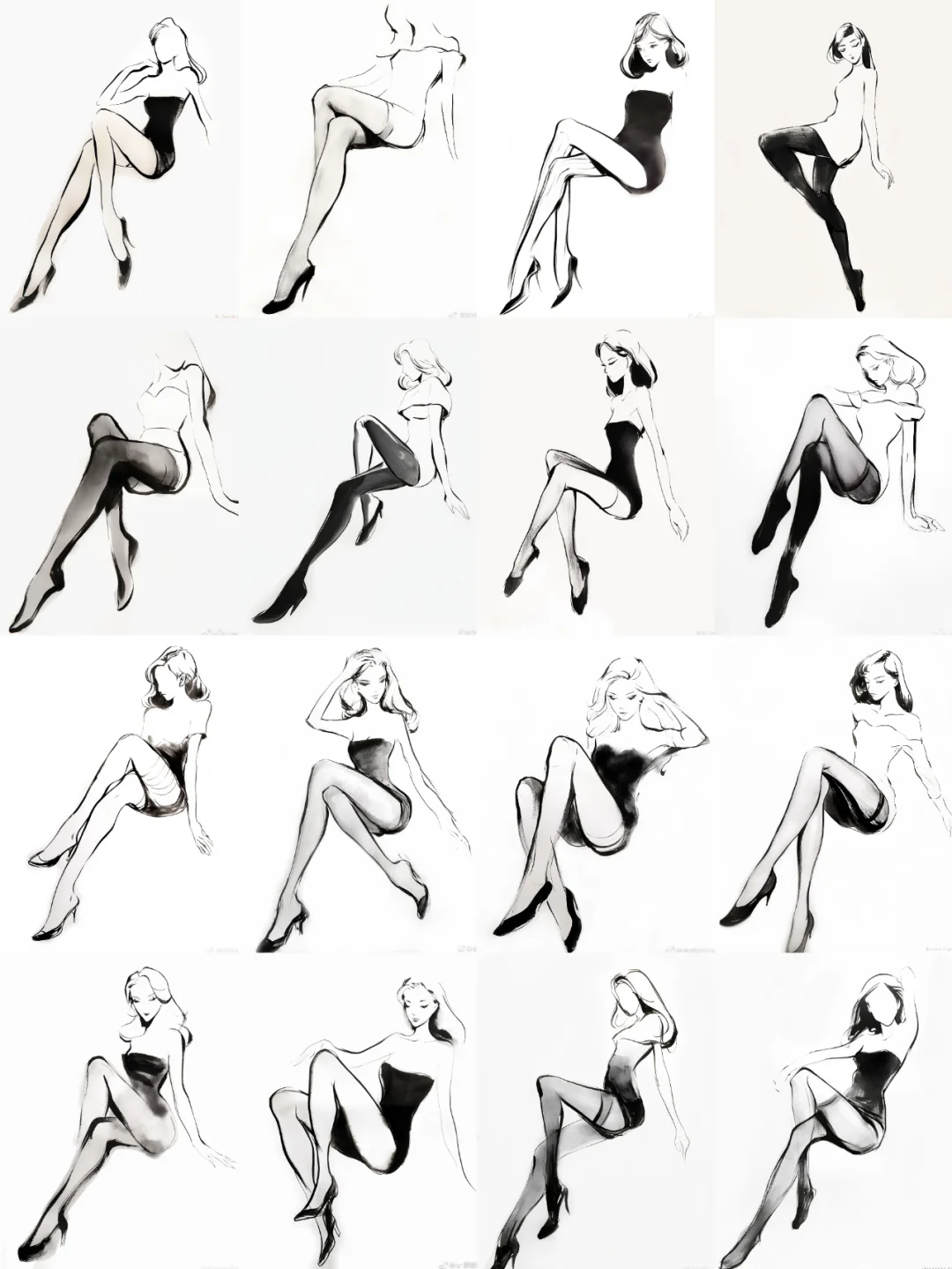 图文经常用的漫画手绘图 100张