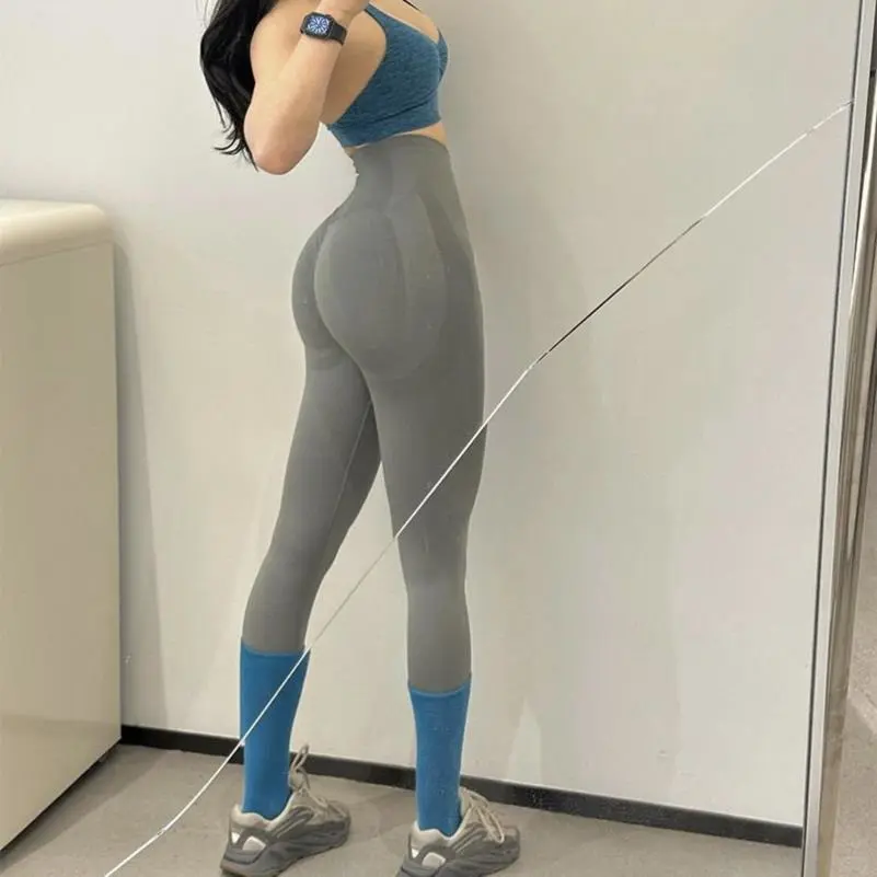 【超高腰提臀收腹】超显臀健身裤女蜜桃提臀