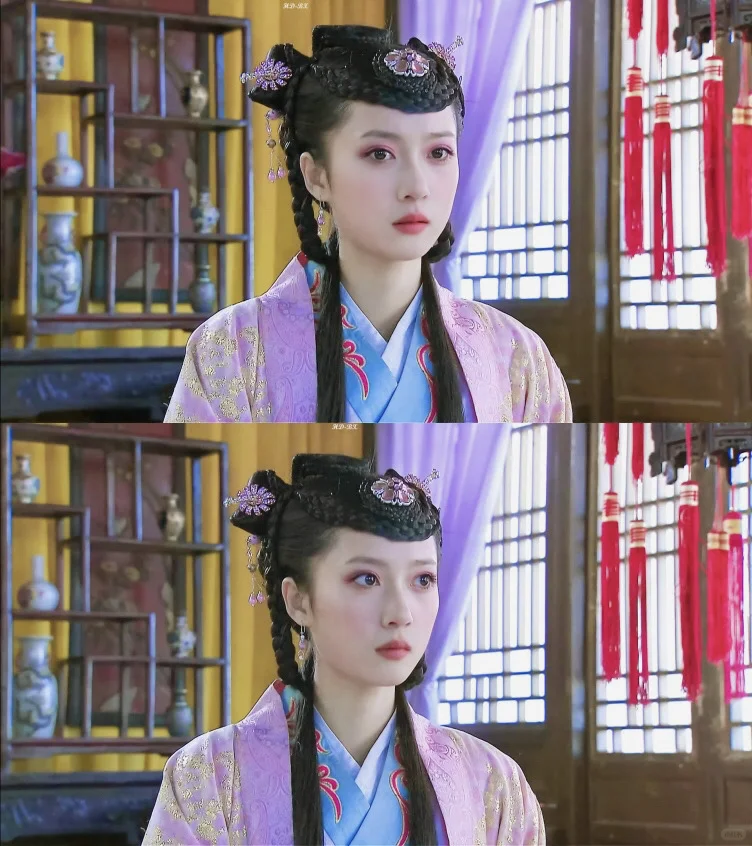 这应该是她妆造最美的一个古装造型了吧