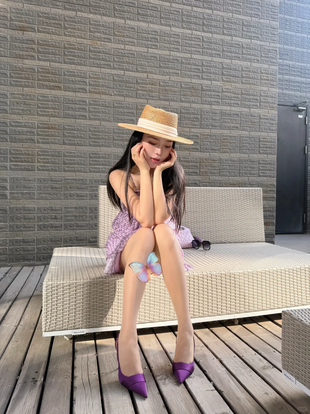 温柔暴击！肤色丝袜 怎么说呢…