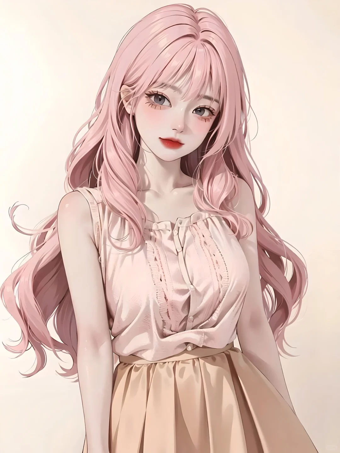 AIGC｜粉色的夏日