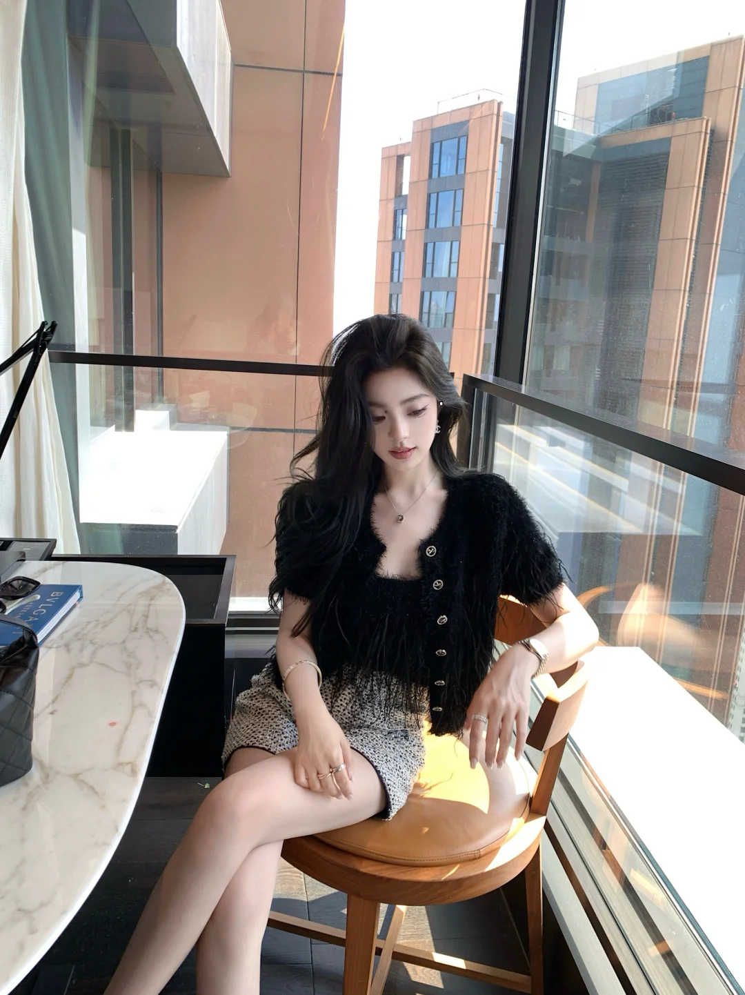 ️以为是高冷千金 其实是超甜辣妹！