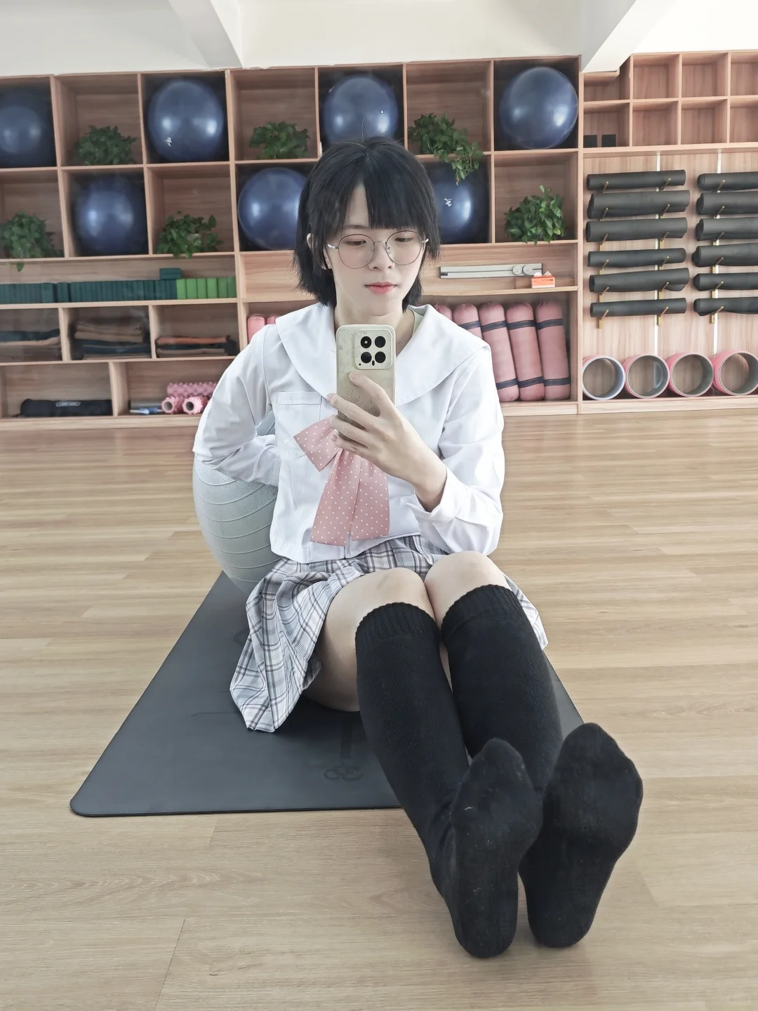 一天的好心情是jk给的