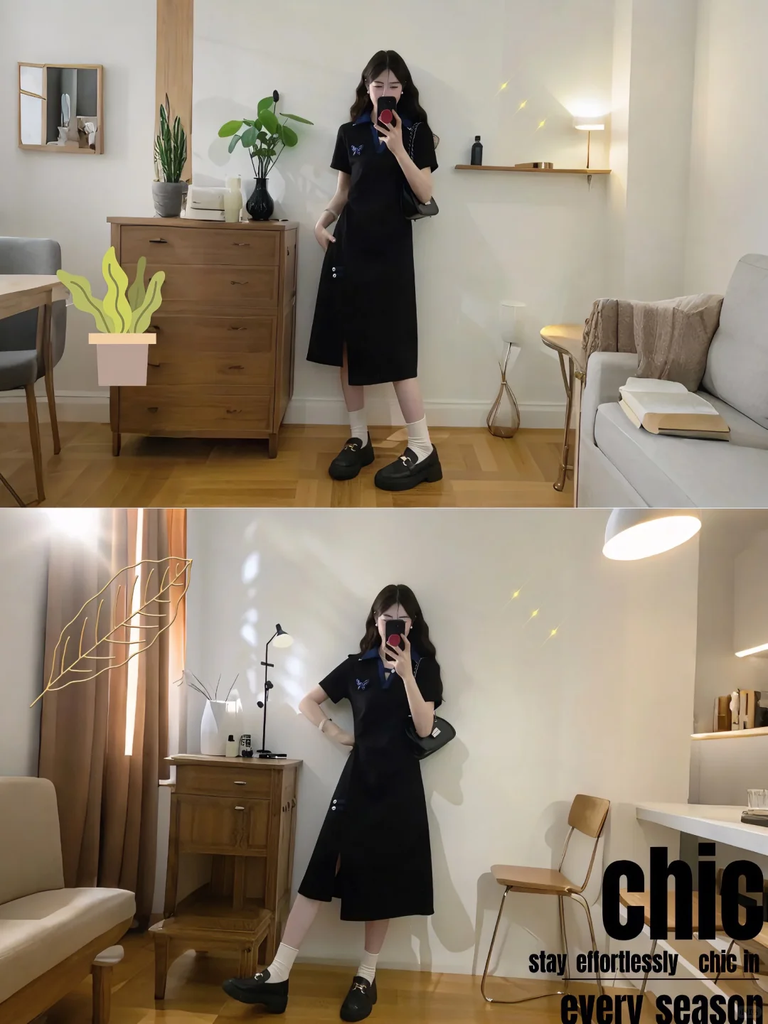梨形身材正确穿搭，巨遮肉的连衣裙，巨好看