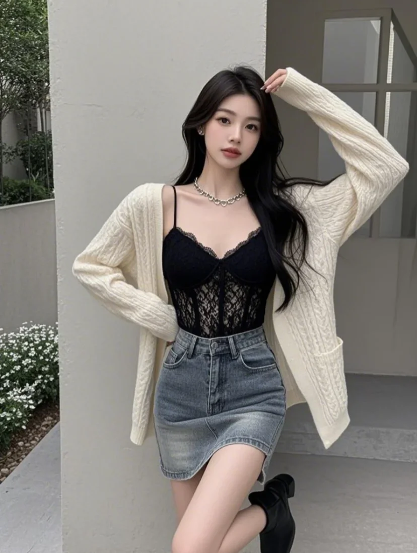 初春性感穿搭｜微露锁骨，撩人于无形✨**