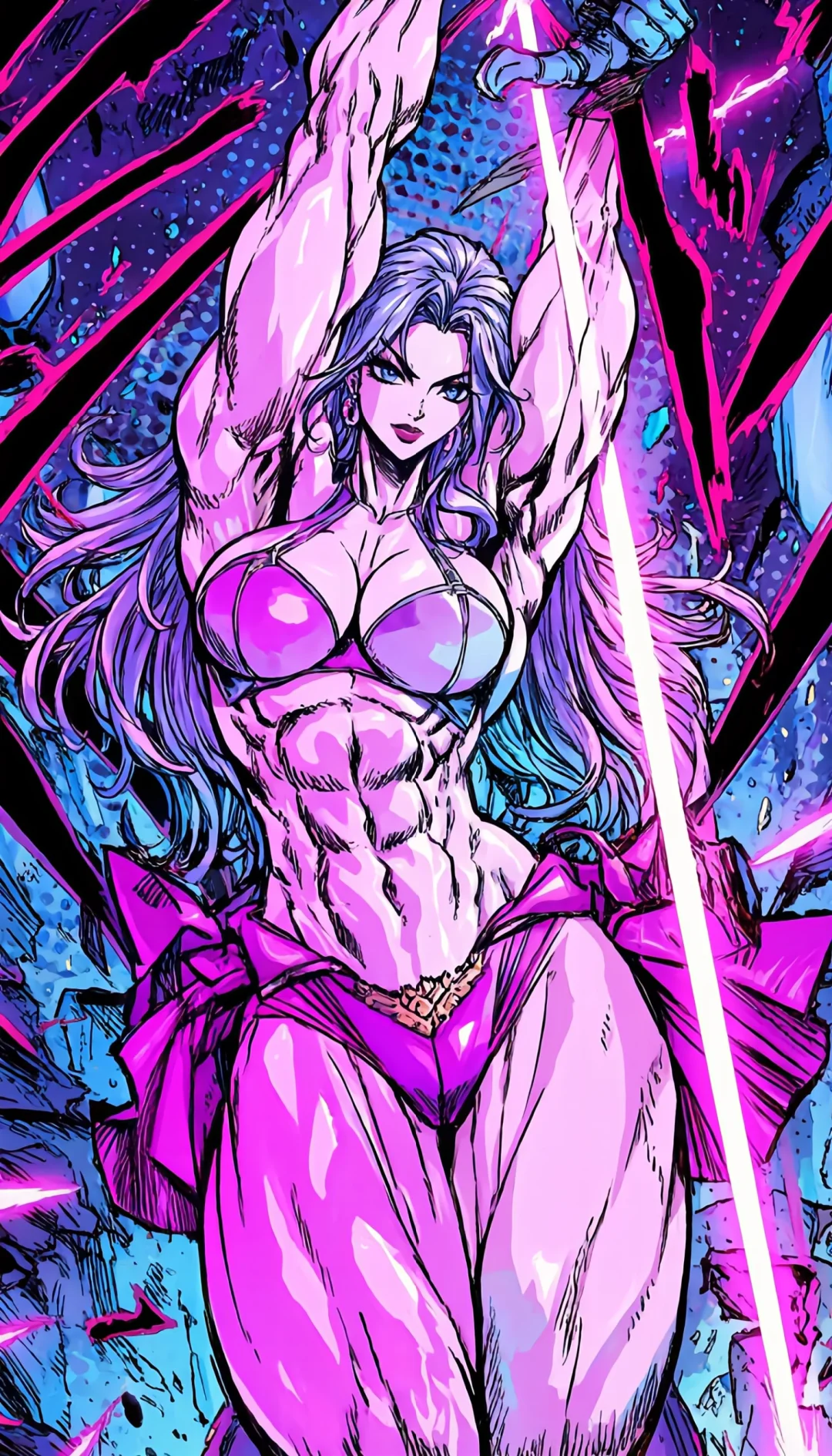 超级美女战士！力量与美！JOJO漫画系列