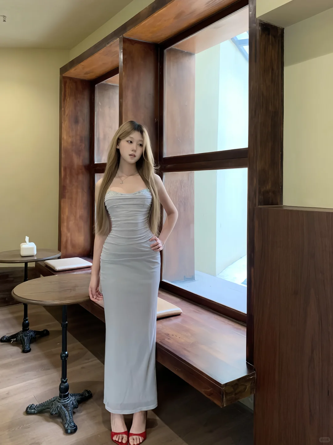 便宜衣服贵贵穿气质小妈感长裙分享～内附