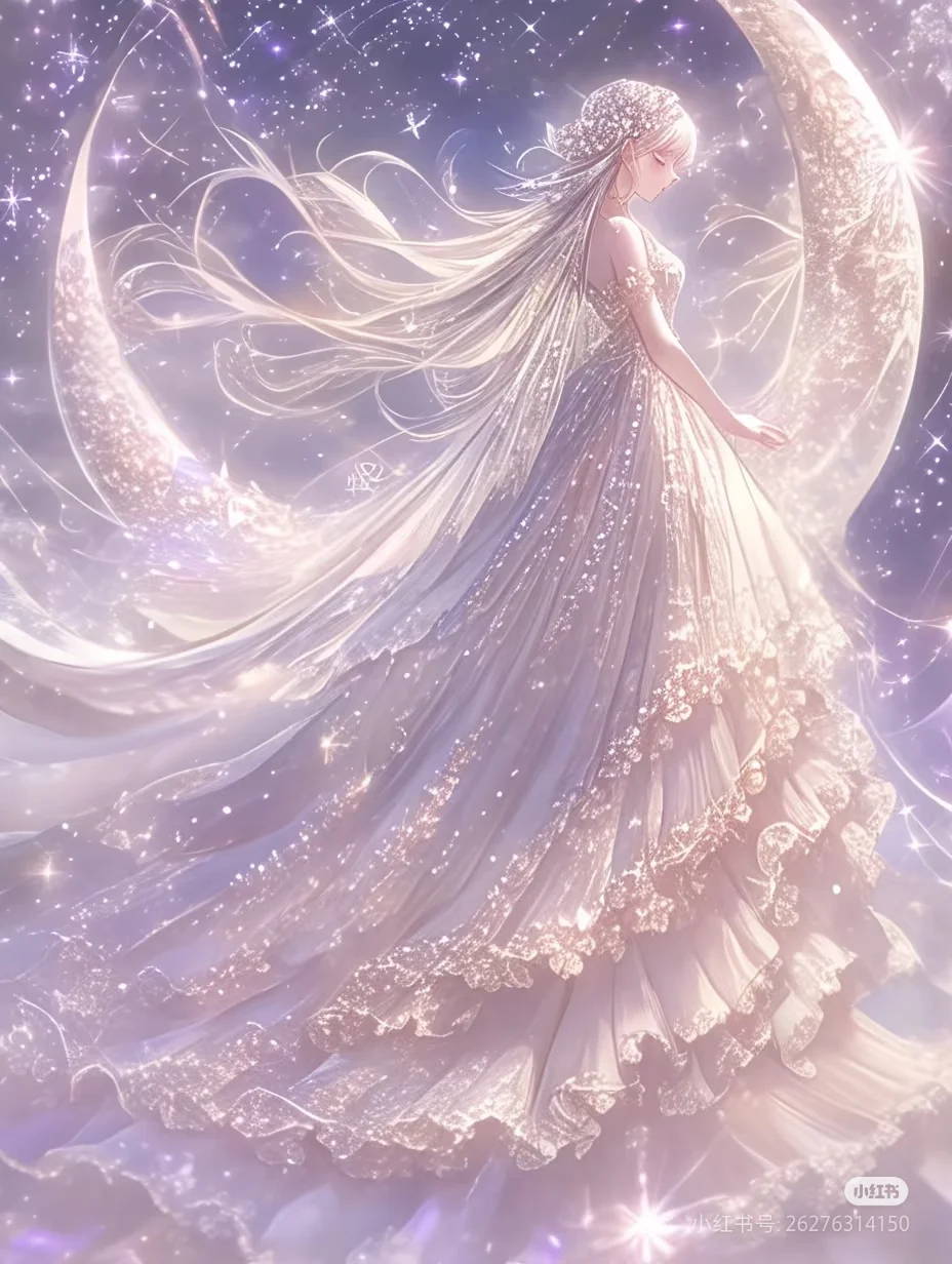 天使与月光之神，太美了～