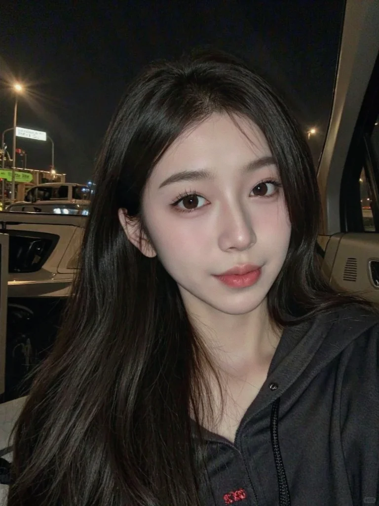 自带电影感，夜晚的姐姐更有魅力💖
