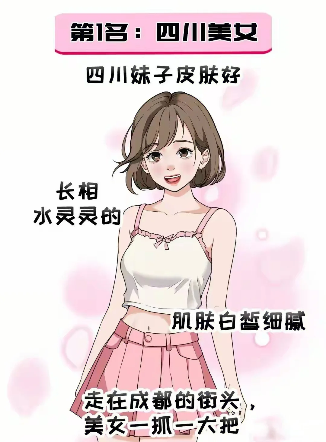 全国美女最多的省份排名，你的省份排第几