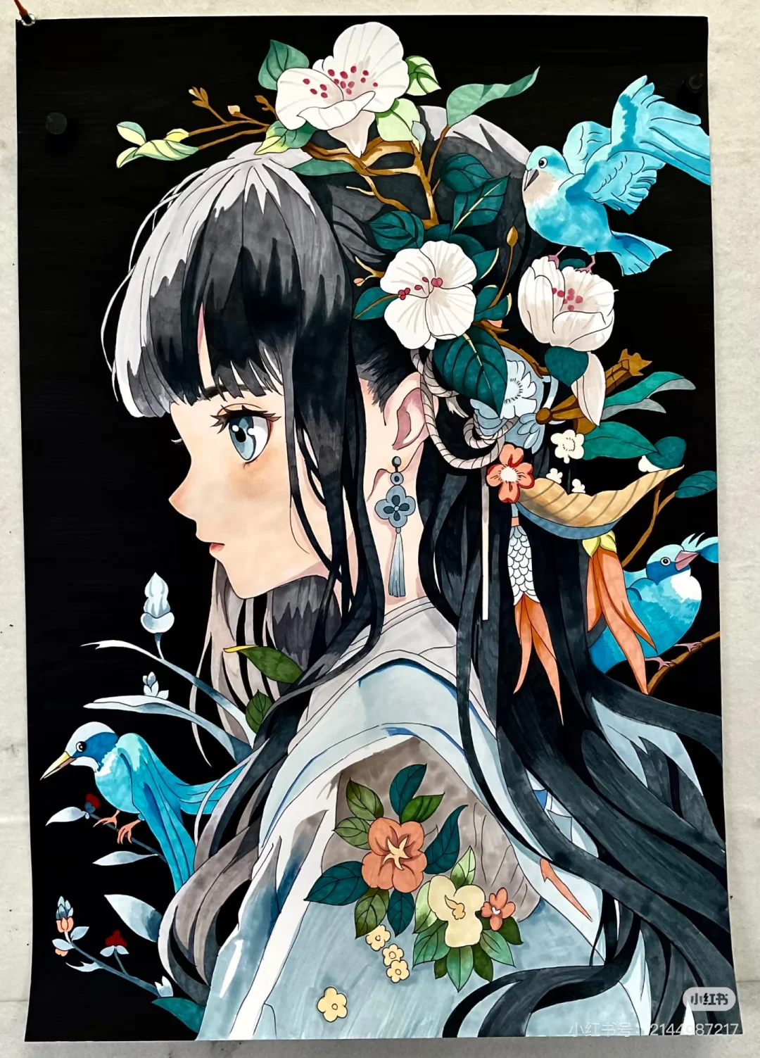动漫人物绘画素材