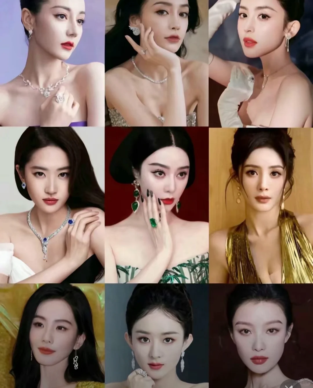 顶级美女的骨相美~你喜欢哪一位？