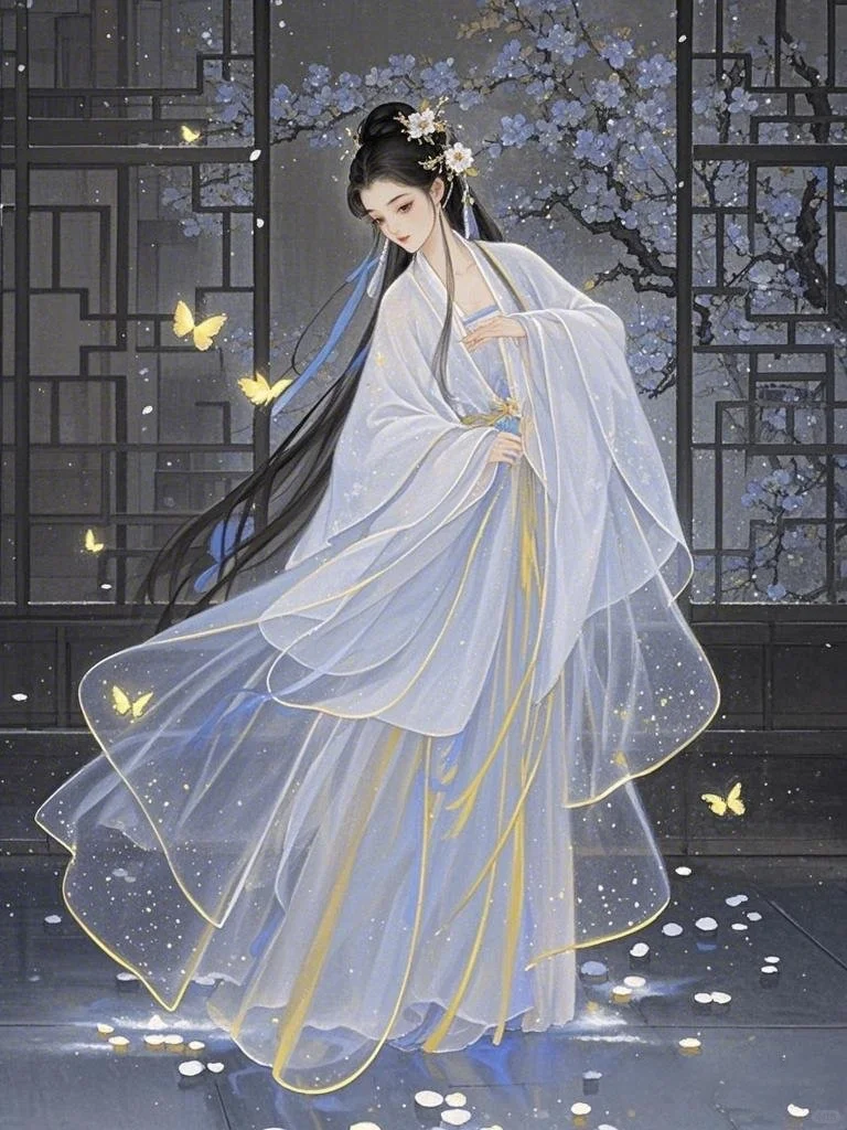 ✨雪境仙影 | 古风白衣神女