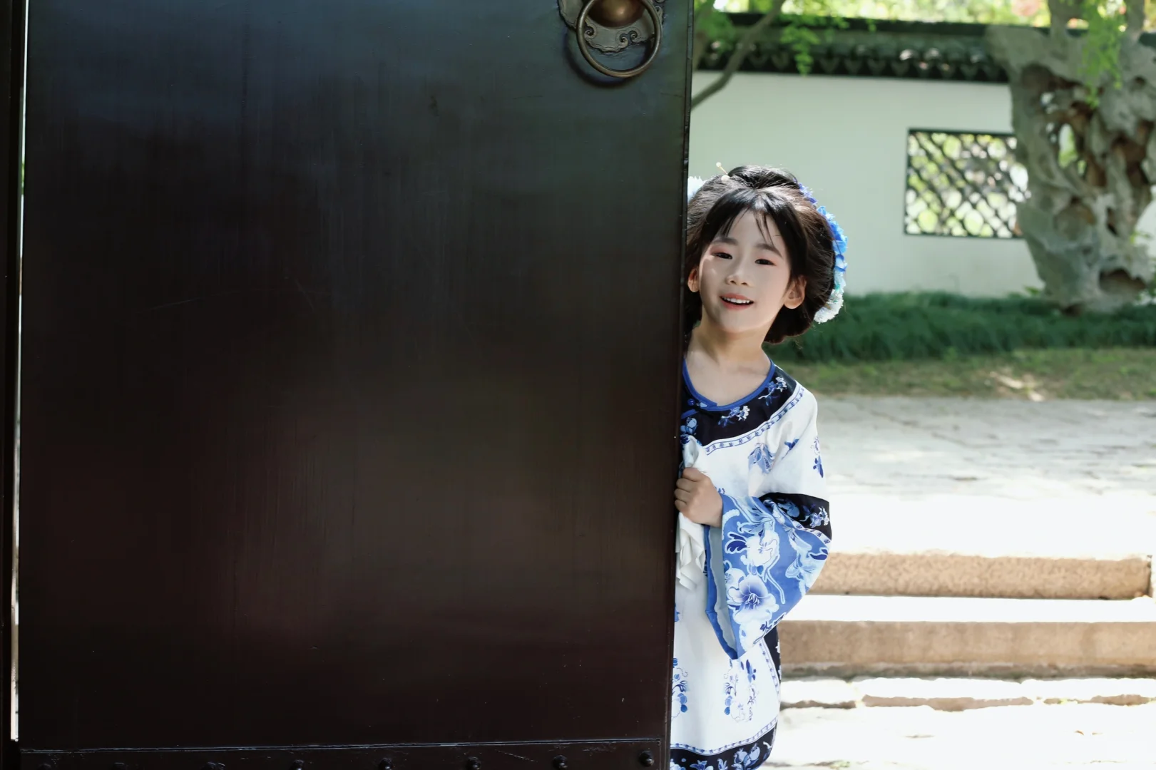 清汉女写真，母女写真