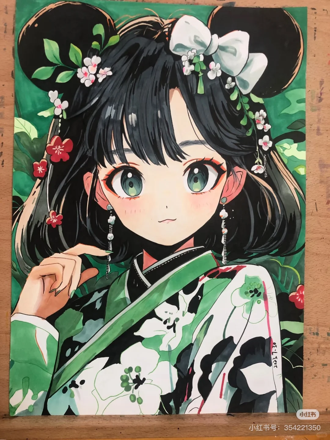 动漫人物绘画素材
