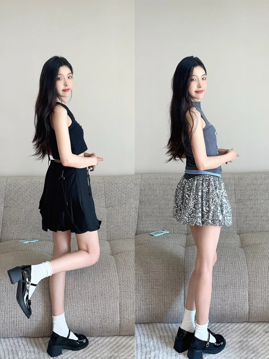 甜酷辣妹outfits*2 夏天就是小裙子的季节