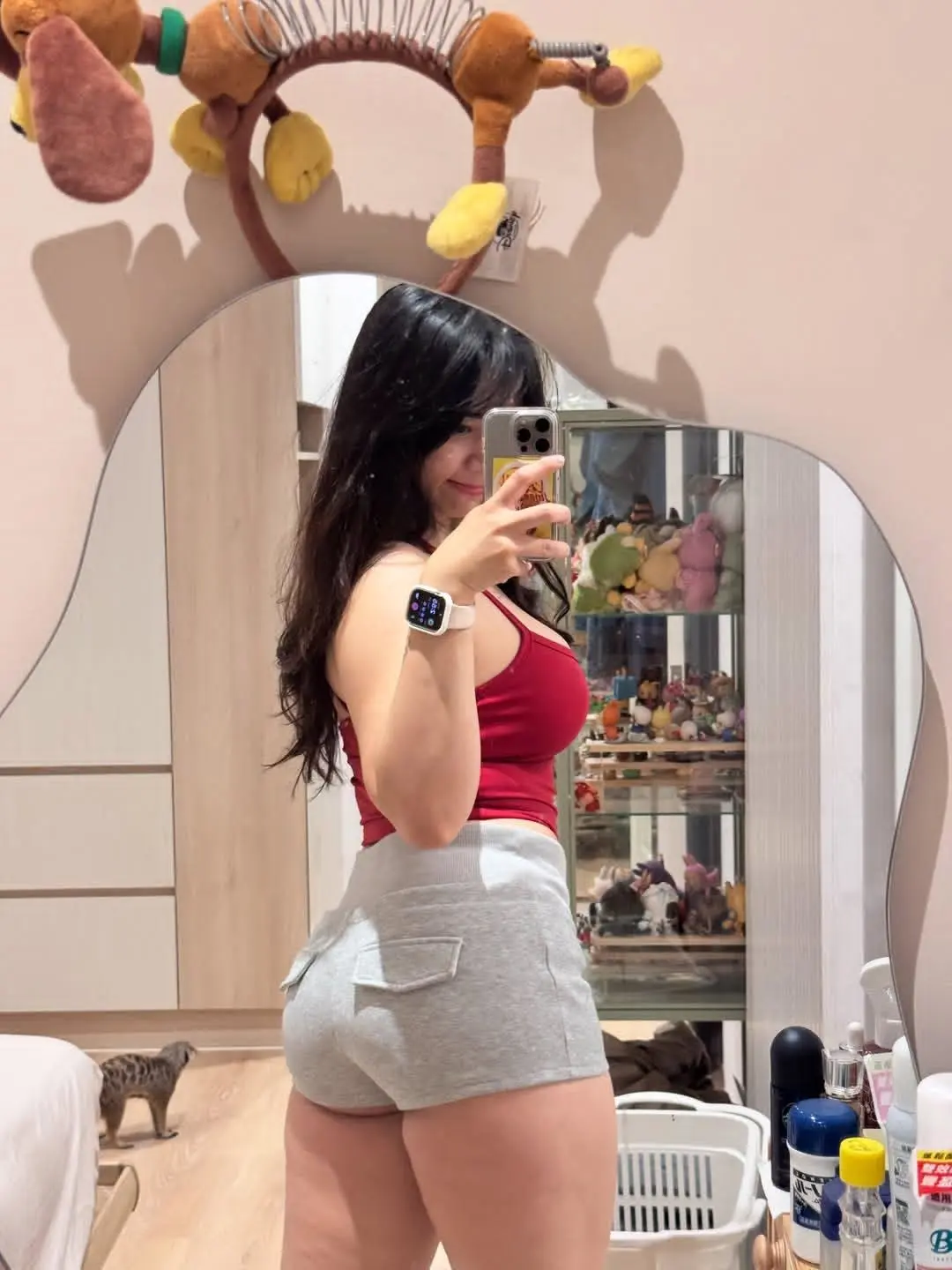 腿太粗了……