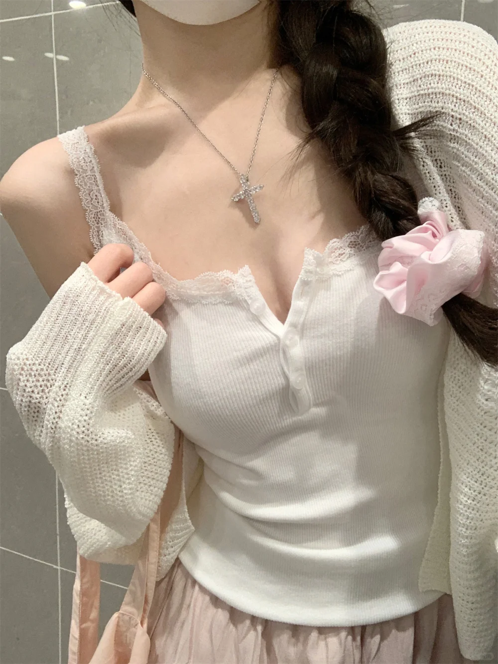 纯欲美背背心🎀超显瘦