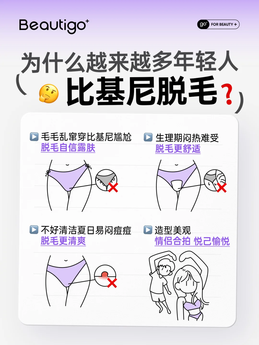比基尼脱毛必看❗小心毛囊炎警告