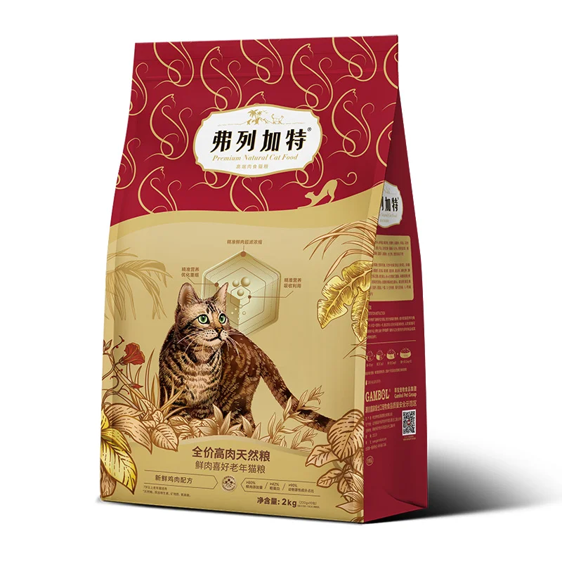 **"鲜鸡胸肉主食猫粮 无诱食剂全阶段4kg"*
